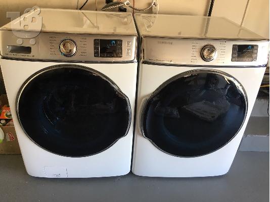 New Samsung Front Load Washer and Gas Dryer